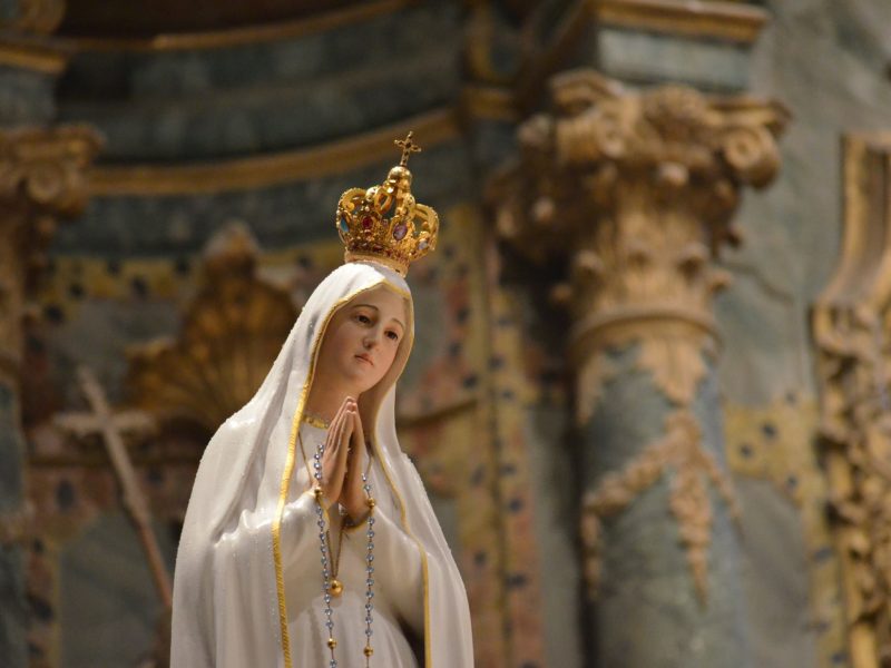 Maria é o nosso maior exemplo de fé e confiança em Deus
