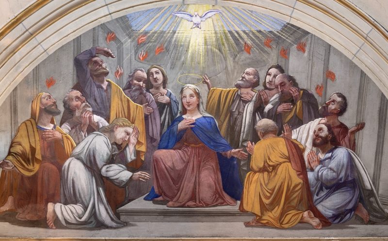 Pentecostes: a descida do Espírito Santo