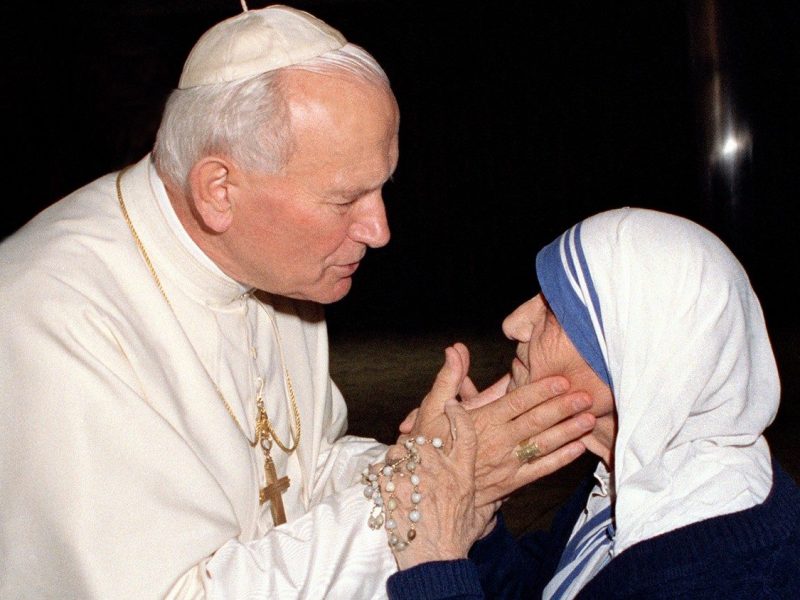 Um exemplo de amizade: a relação entre Santa Teresa de Calcutá e São João Paulo II