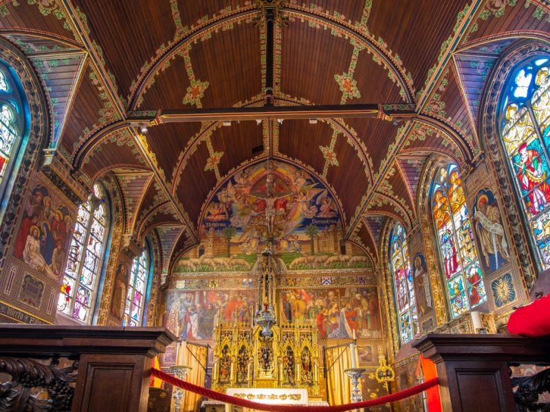 A impressionante Basílica do Sangue Sagrado, em Bruges: um dos destinos da Peregrinação com Padre Reginaldo Manzotti