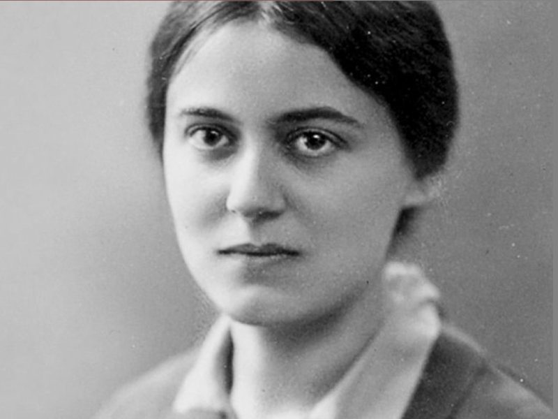 Edith Stein: de filósofa a Santa Teresa Benedita da Cruz