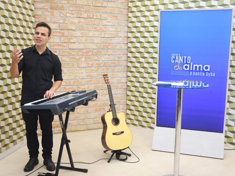 “Canto da Alma”: curso online com Danilo Dyba une técnica vocal e evangelização