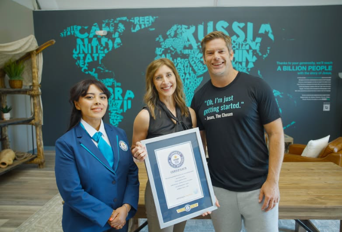 The Chosen entra para o Guinness Book como série de streaming mais traduzida do mundo