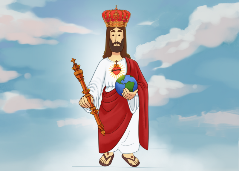 Rei, Rei, Rei… Jesus é nosso Rei!