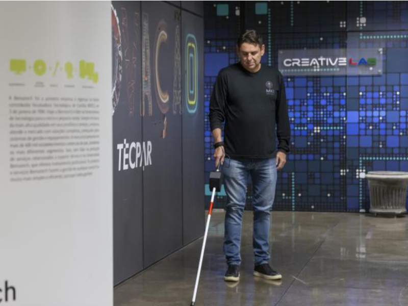 Bengalas inteligentes feitas no Brasil são exemplo da tecnologia pela inclusão