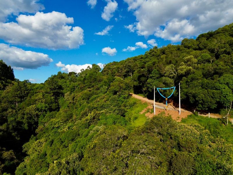 Maior terço suspenso do Paraná será inaugurado no Caminho de Belém, em Guarapuava
