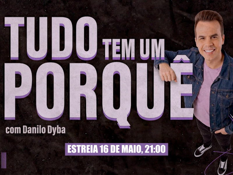 “Tudo Tem um Porquê”: novo programa da TV Evangelizar estreia com Danilo Dyba e proposta de transformar curiosidade em conhecimento