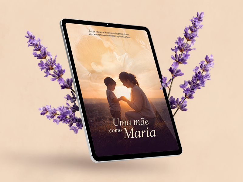 Especial Mês das Mães: IDe+ lança e-book “Uma mãe como Maria”