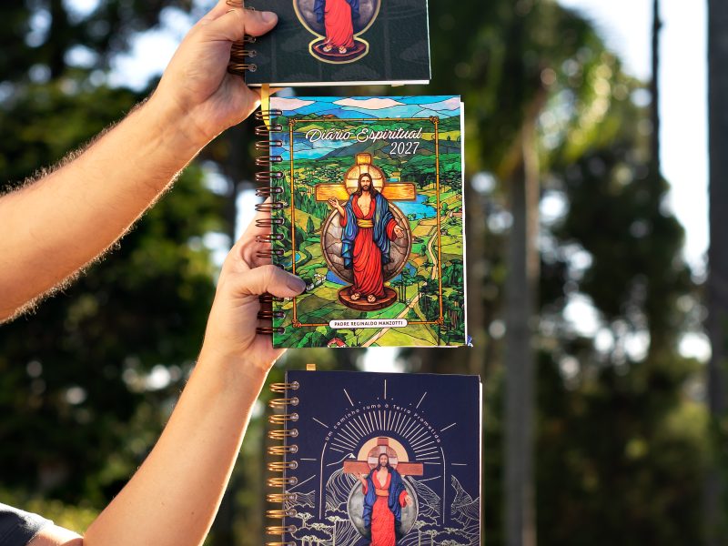 Diário Espiritual 2027 chega em três capas e um tema: a caminhada rumo à Terra Prometida da Obra Evangelizar