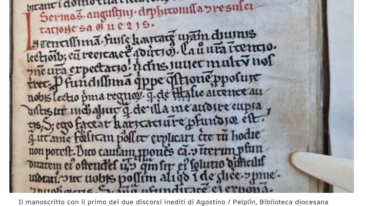 Você viu? Dois sermões inéditos de Santo Agostinho são descobertos em manuscrito medieval