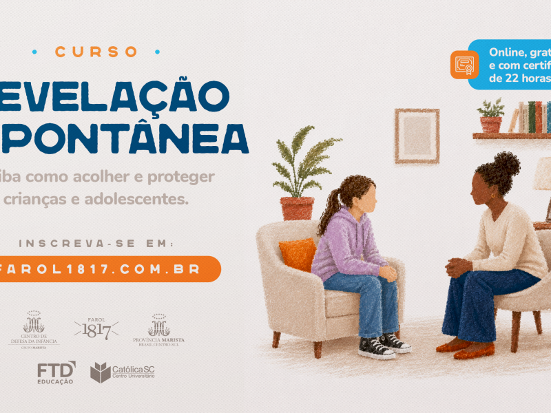 Curso gratuito ensina o que fazer quando uma criança revela uma situação de violência