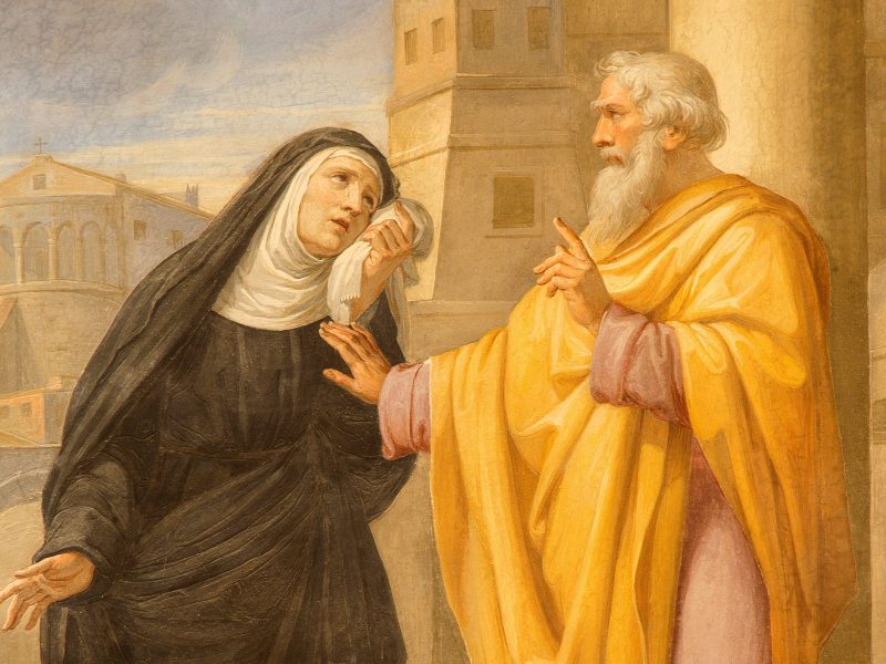O exemplo de uma mãe perseverante na oração