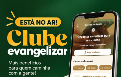 O Clube Evangelizar está no ar: confira as novidades e benefícios