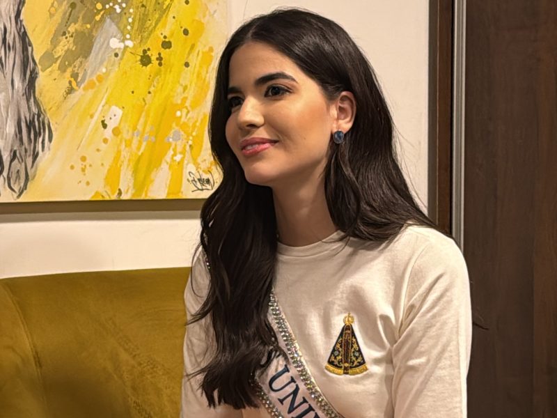 Miss Universe Brasil Maria Gabriela Lacerda fala sobre fé, beleza e Nossa Senhora Aparecida